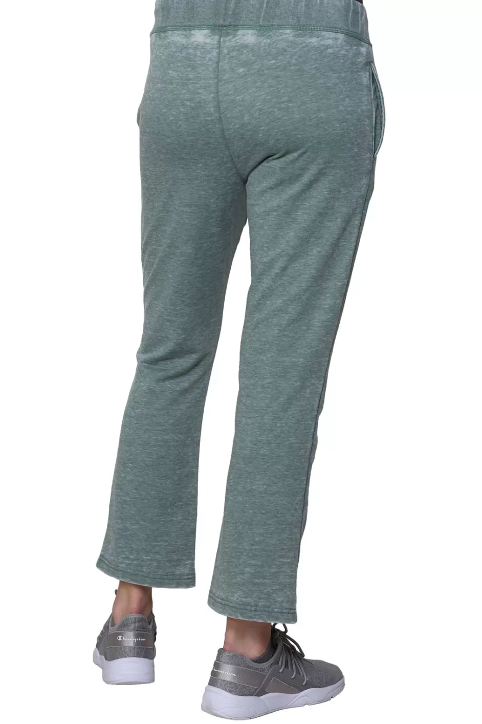 Outlet Heathered French Terry Pants Bottoms