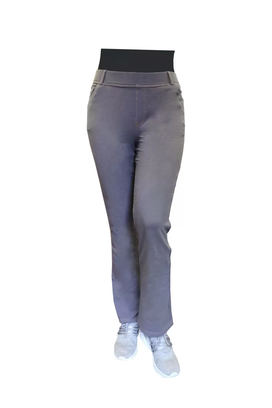Cheap La Cera Plus Size Stretch Knit Boot Cut Pant Plus Bottoms