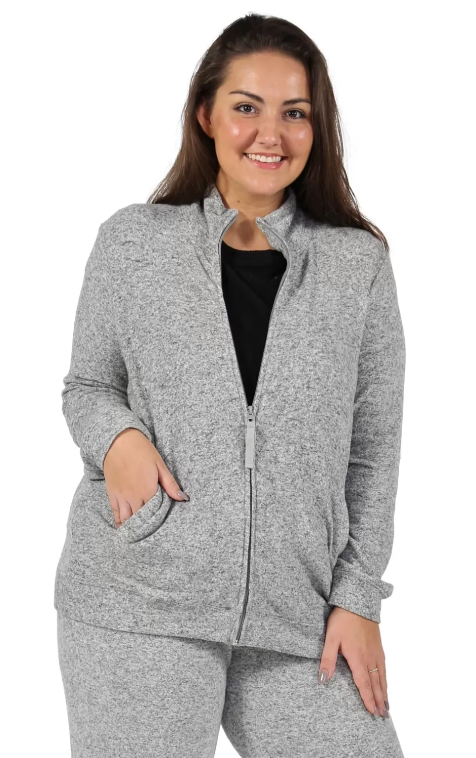 Cheap The Comfort Collection Flip Plus Size Jacket Plus Comfortwear