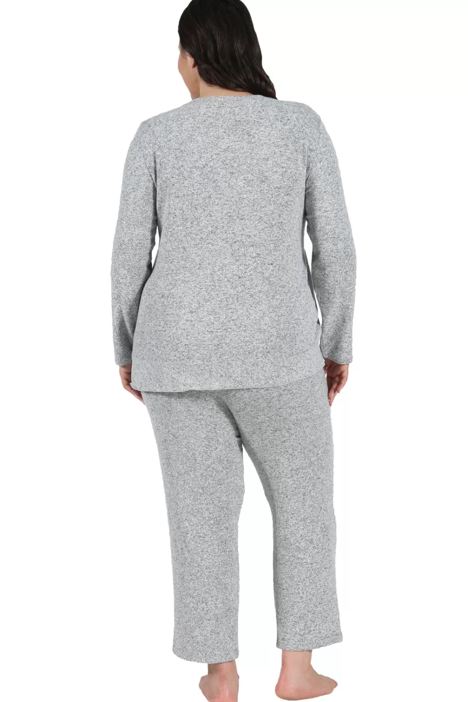 Best The Comfort Collection Plus Size Snap Pj Set Plus Comfortwear